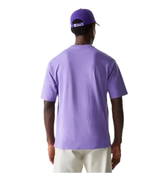 New Era T-shirt Oversize Nfl Helmet Minnesota Vikings Viola | New Era | 