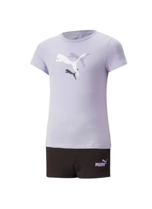 Puma Tuta Graphic Lilla Nero 673594-25