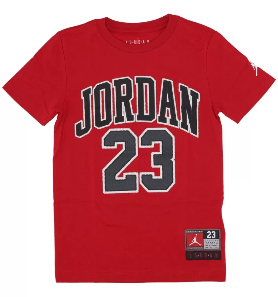 Jordan T-shirt Graphic Practice Flight 23 Rosso 95A088-R78