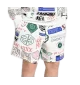 Jordan Pantaloncini Essentials French Terry All Over Print Bianco | Jordan | 