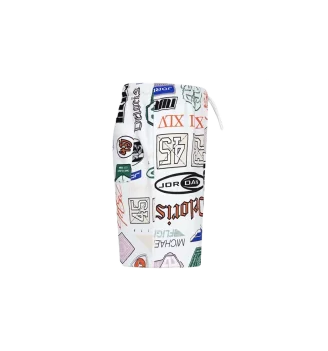Jordan Pantaloncini Essentials French Terry All Over Print Bianco | Jordan | 