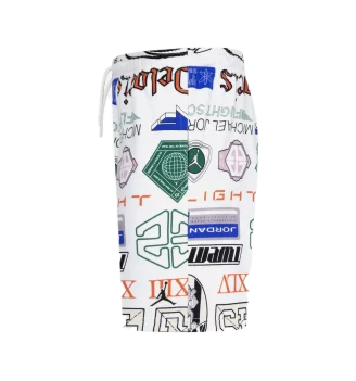 Jordan Pantaloncini Essentials French Terry All Over Print Bianco | Jordan | 