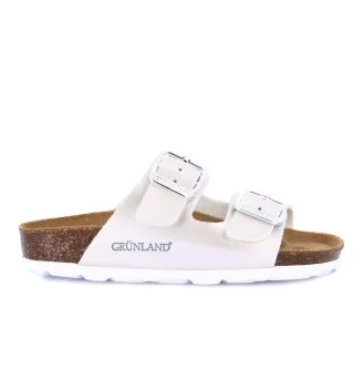 Grunland Ciabatta Luce 3100 Perlata Bianco 3100 40 LUCE PERLA