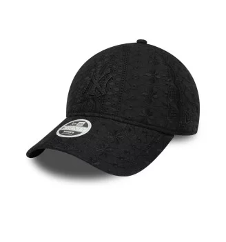 New Era Cappello 9Twenty Borderie New York Yankees W Nero 60667493