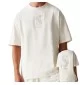 New Era T-shirt Oversized Unisex Seattle Mariners Off Bianco 60667833