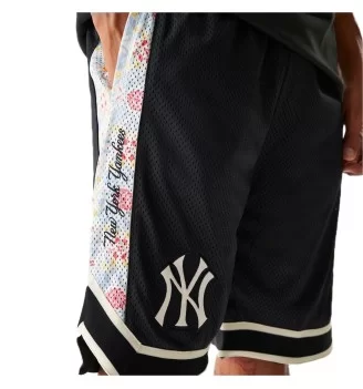 New Era Pantaloncini Mesh Infill Mlb New York Yankees Nero | New Era | 