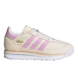 Adidas Scarpe Sl 72 Rs Kids Bianco Lilla Rosa JP9660