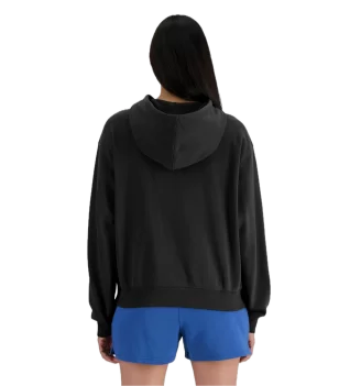 New Balance Felpa Cappuccio Sport Essentials W Nero | New Balance | 