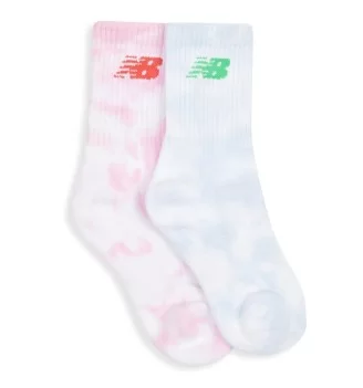 New Balance Calzini Tie Dye 2 Paia Kids Rosso E Verde LAKB0202 LIR