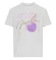 Jordan T-shirt Hoops Classics Bianco Lilla 45D919-782