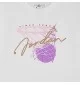 Jordan T-shirt Hoops Classics Bianco Lilla | Jordan | 