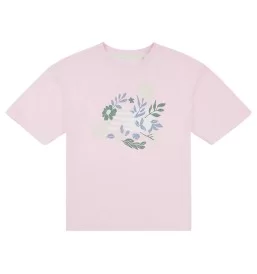 New Balance T-shirt Floral Graphic Rosa LAKG0121 LIR
