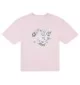 New Balance T-shirt Floral Graphic Rosa LAKG0121 LIR