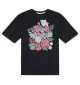 New Balance T-shirt Stacked Floral Nero LAKG0141 BK