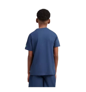 New Balance T-shirt Fitness Centre Illustrated Graphic Kids Blu | New Balance | 