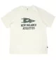 New Balance T-Shirt Varsity Pennant Sea Salt Bianco MT51924SST