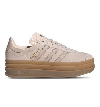 Adidas Scarpe Gazelle Bold Junior Rosa Beige JQ1296