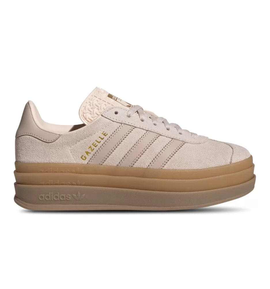 Adidas Scarpe Gazelle Bold Junior Rosa Beige JQ1296