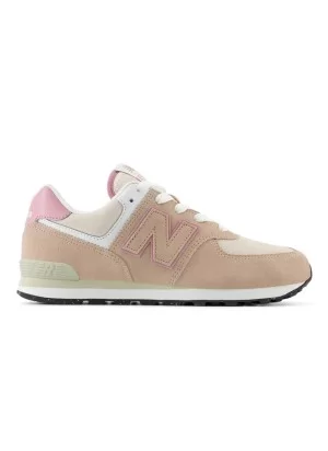 New Balance Scarpe 574 Flat Taupe Jr Rosa GC574QTC