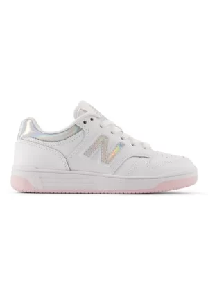 New Balance Scarpe 480 Kids Bianco Rosa PSB480KW