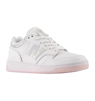 New Balance Scarpe 480 Kids Bianco Rosa | New Balance | 