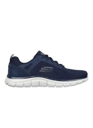 Skechers Scarpe Track Boarder Blu Navy Bianco 232698 NVY
