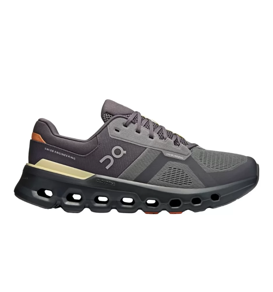 On Running Scarpe Cloudrunner 2 Rock Tangerine Grigio Scuro 3ME10144284