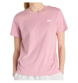 New Balance T-shirt Essentials Basic W Pink Taffy Rosa WT41509PTF