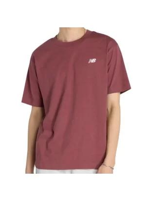 New Balance T-shirt Essentials Basic M Washed Burgundy Borgogna MT41509WAD