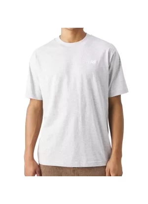 New Balance T-shirt Essentials Basic M Athletic Grigio MT41509AG