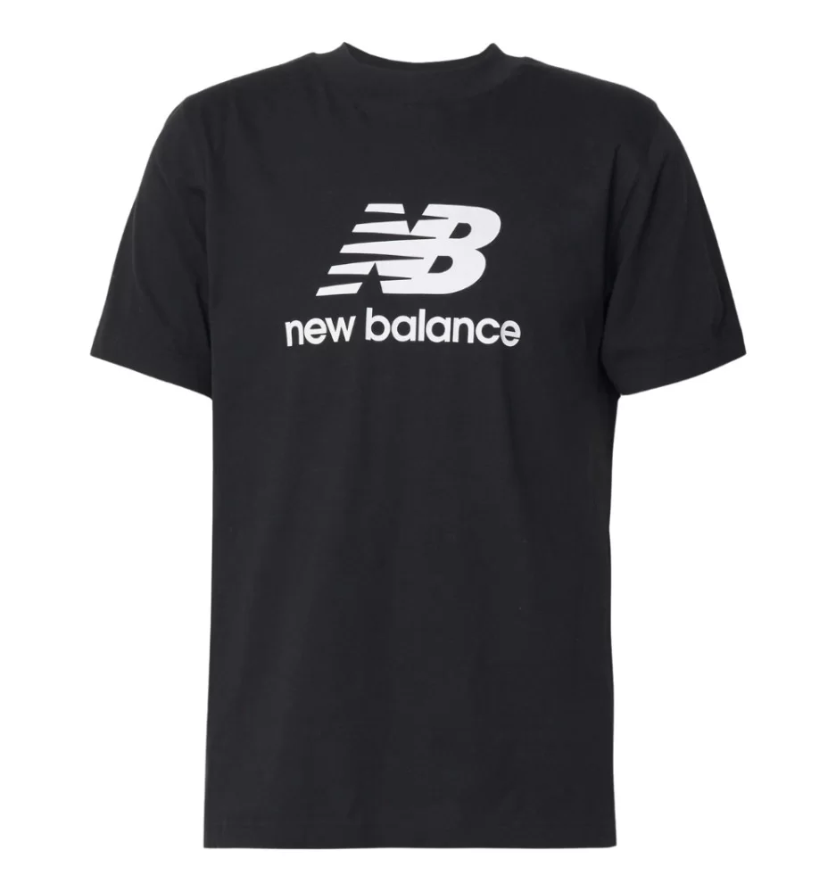 New Balance T-shirt Essentials Big Logo Nero MT41502BK