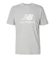 New Balance T-shirt Essentials Big Logo Athletic Grigio MT41502AG
