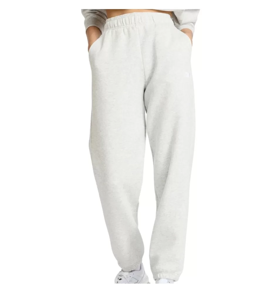 New Balance Pantaloni Essentials Ash Heather Grigio Chiaro WP41502AHH