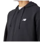 New Balance Felpa Con Cappuccio Full Zip Essentials Nero | New Balance | 