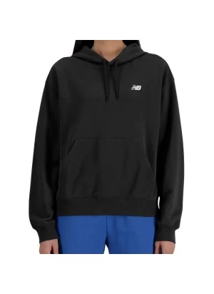 New Balance Felpa Con Cappuccio Essentials W Nero WT41510BK