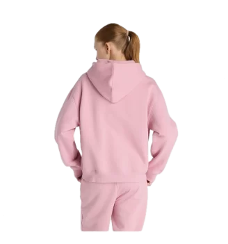 New Balance Felpa Con Cappuccio Essentials W Pink Taffy Rosa | New Balance | 
