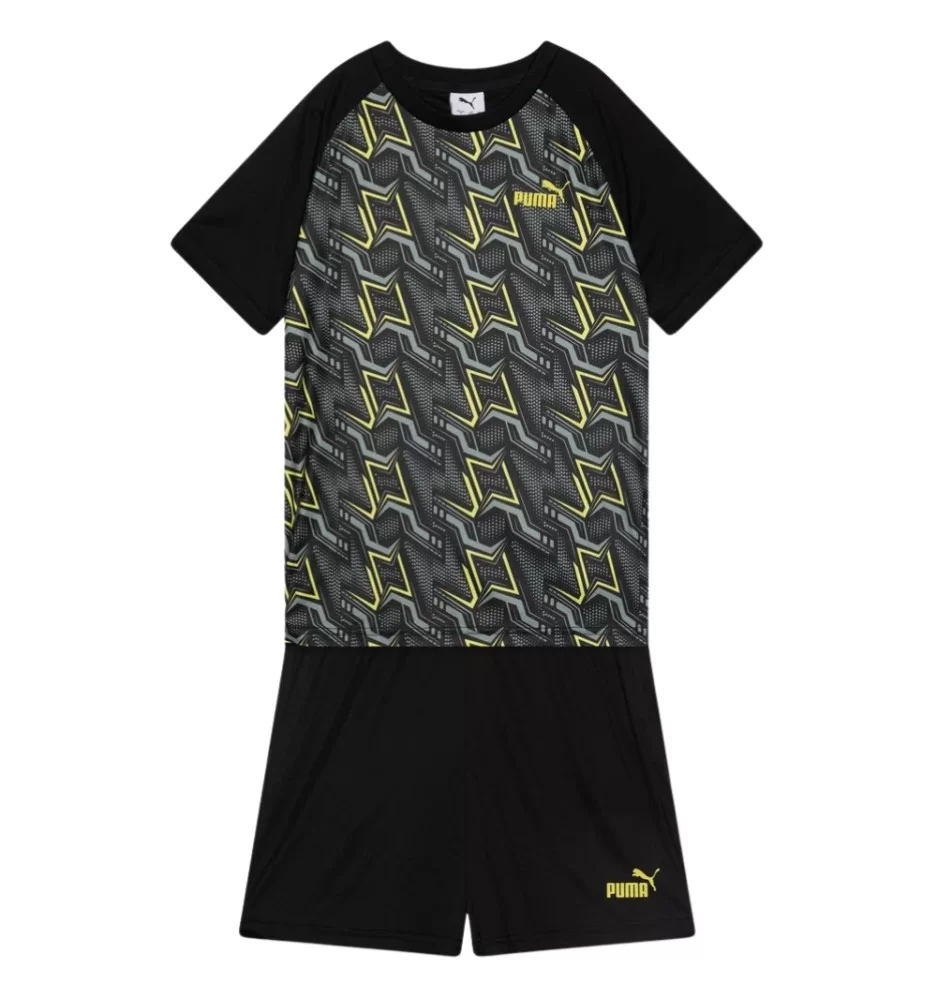 Puma Tuta Essentials Poly All Over Print Nero 686301-01