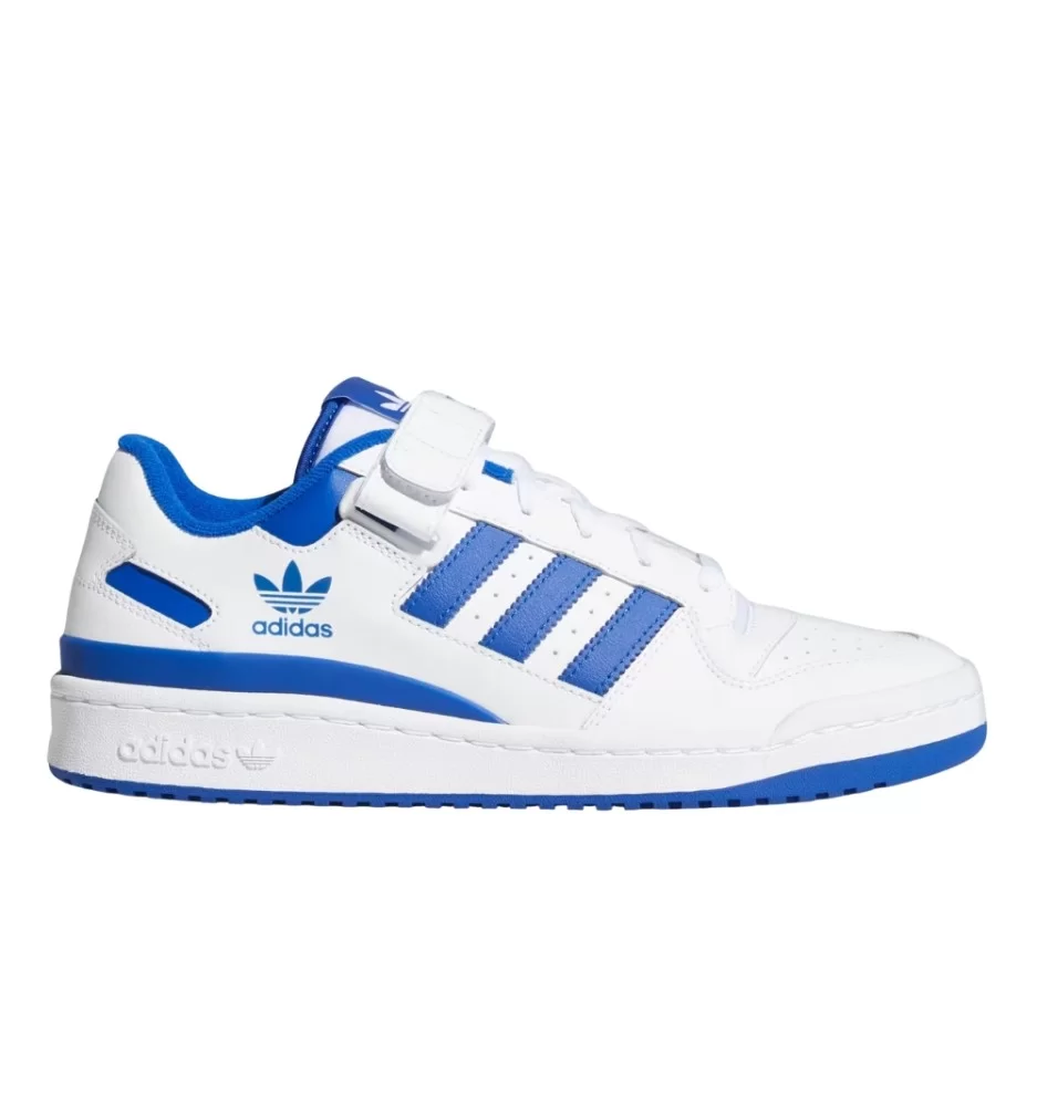 Adidas Scarpe Forum Low Bianco E Blu FY7756