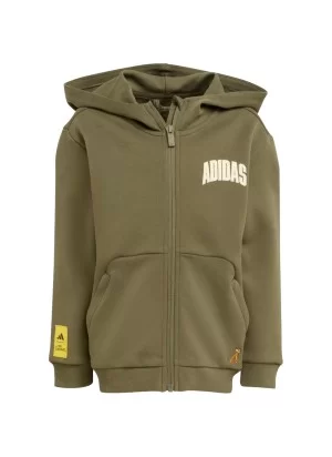 Adidas Tuta Zip Cappuccio The Simpsons Kids Verde JL9198
