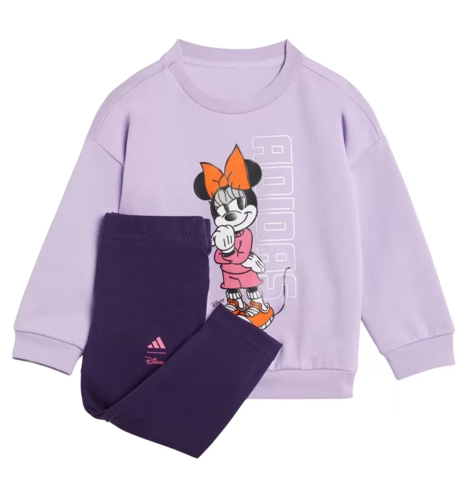 Adidas Tuta Disney Minni Mouse Lilla Viola JL9173