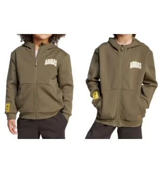Adidas Felpa Zip Cappuccio The Simpsons Kids Verde | Adidas | 