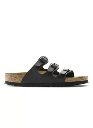 Birkenstock Ciabatte Florida Birko Flor W Nero 0053013