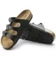 Birkenstock Ciabatte Stretta Florida Birko Flor W Nero | Birkenstock | 