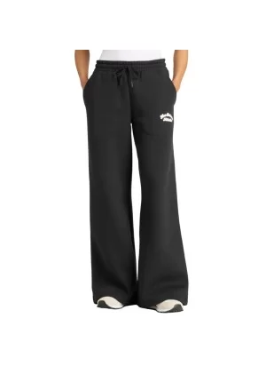 New Balance Pantaloni Linear Heritage Fleece Wide Leg Nero | New Balance | 