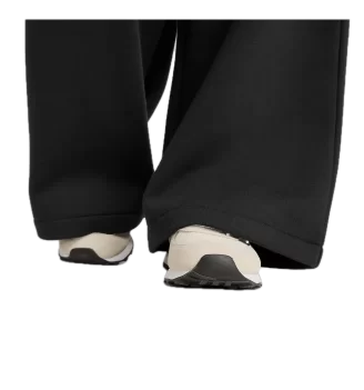 New Balance Pantaloni Linear Heritage Fleece Wide Leg Nero | New Balance | 