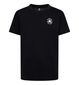 Converse T-shirt Dissected Embroidered Jr Nero 9CG709-023
