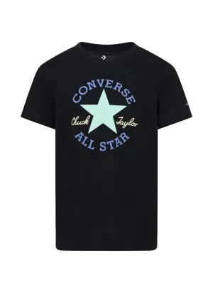 Converse T-shirt Dissected Chuck Patch Ragazzi Nero 9CD483-UC6