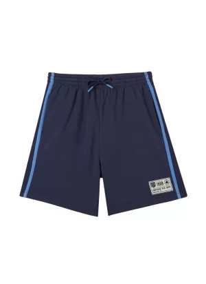 Converse Pantaloncini Retro Side Stripe Ragazzi Blu 9CG739-BFK