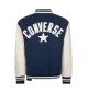 Converse Felpa Varsity Bomber Ragazzi Bianco Blu | Converse | 