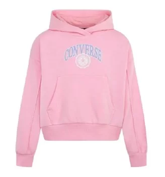 Converse Felpa Varsity Pintuck ragazz Rosa 4CH005-RAF